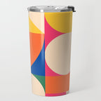 Geometric Shapes 225 Travel Mug Gallery Image 2
