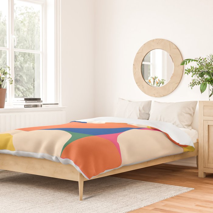Geometric Shapes 225 Duvet Cover Gallery Image 2