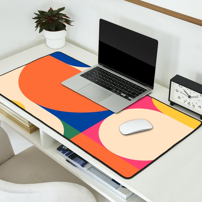 Geometric Shapes 225 Desk Mat Gallery Image 2