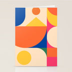 Geometric Shapes 225 Stationery Card Gallery Image 2