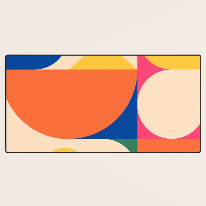 Geometric Shapes 225 Desk Mat Gallery Image 3