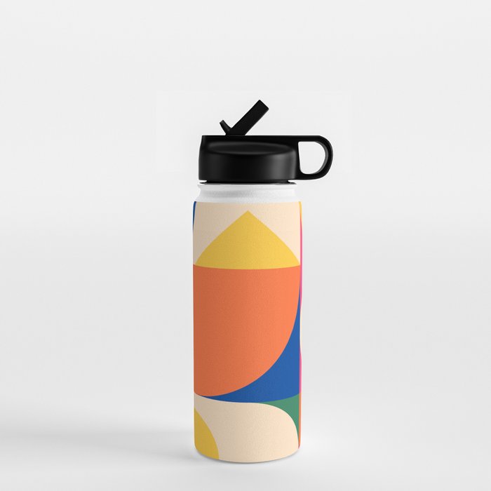 Geometric Shapes 225 Water Bottle Gallery Image 1