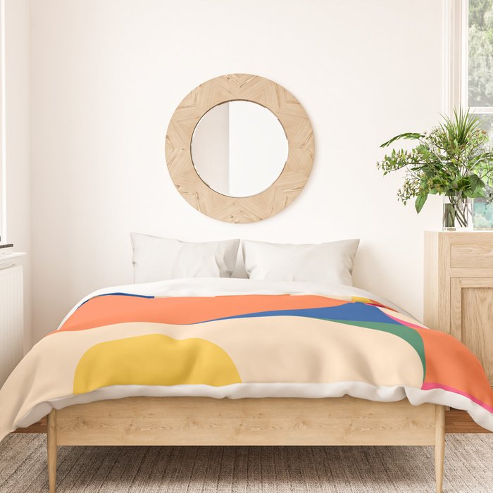 Geometric Shapes 225 Duvet Cover Gallery Image 3