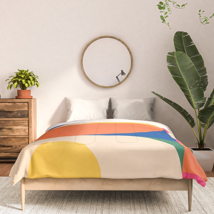 Geometric Shapes 225 Comforter Gallery Image 3