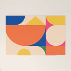 Geometric Shapes 225 Welcome Mat Gallery Image 1