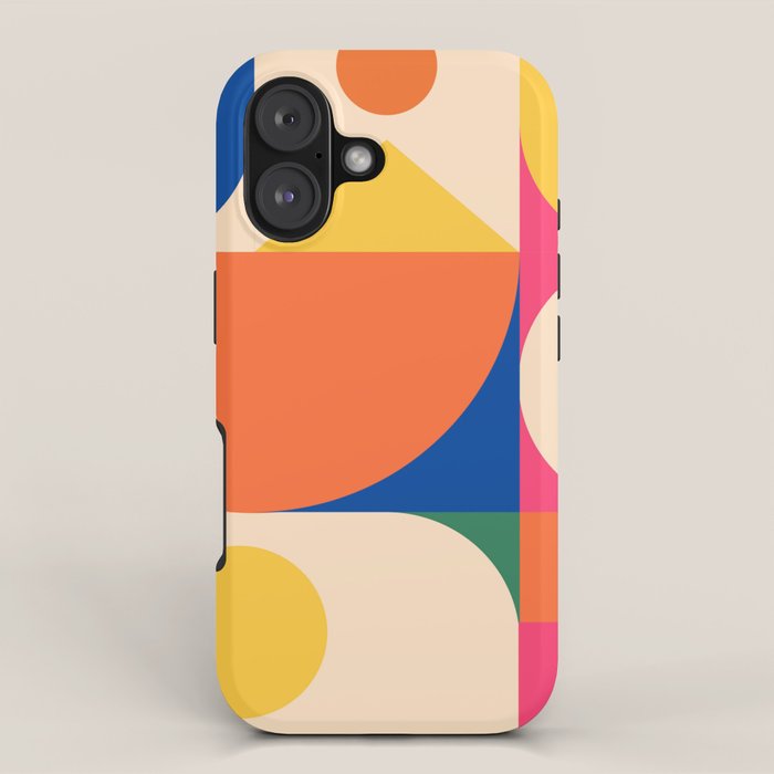 Geometric Shapes 225 iPhone Case Gallery Image 1