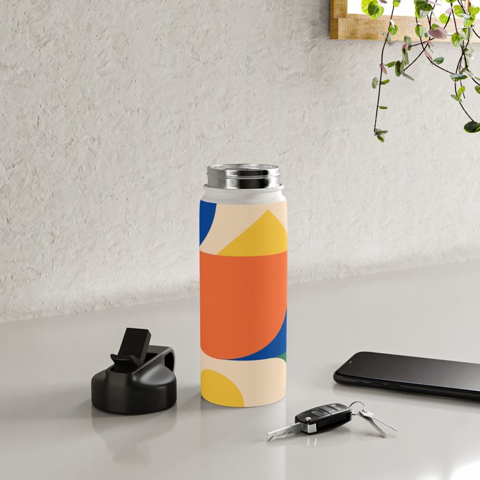 Geometric Shapes 225 Water Bottle Gallery Image 4