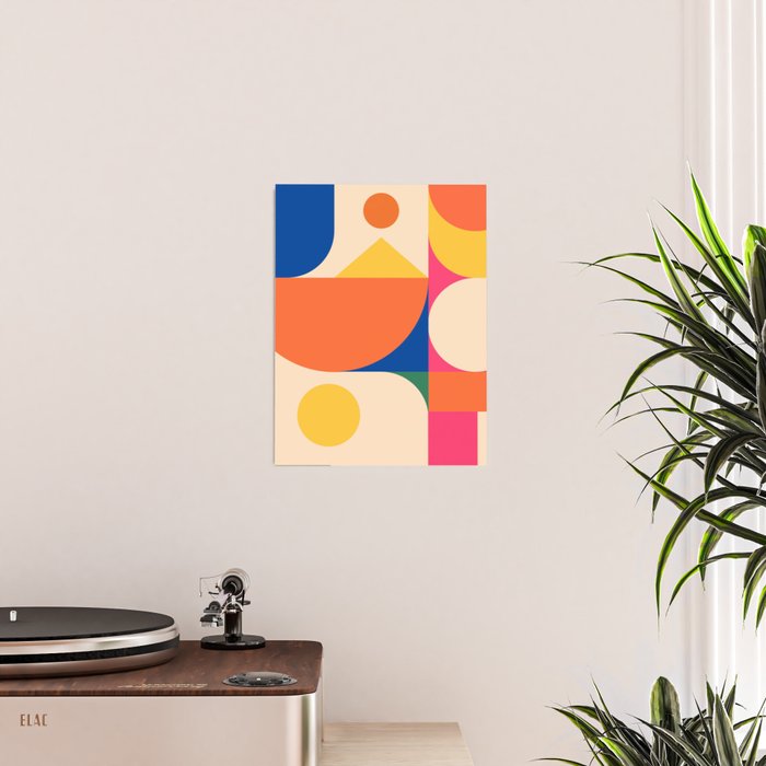 Geometric Shapes 225 Poster Gallery Image 2