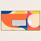 Geometric Shapes 225 Desk Mat Gallery Image 1