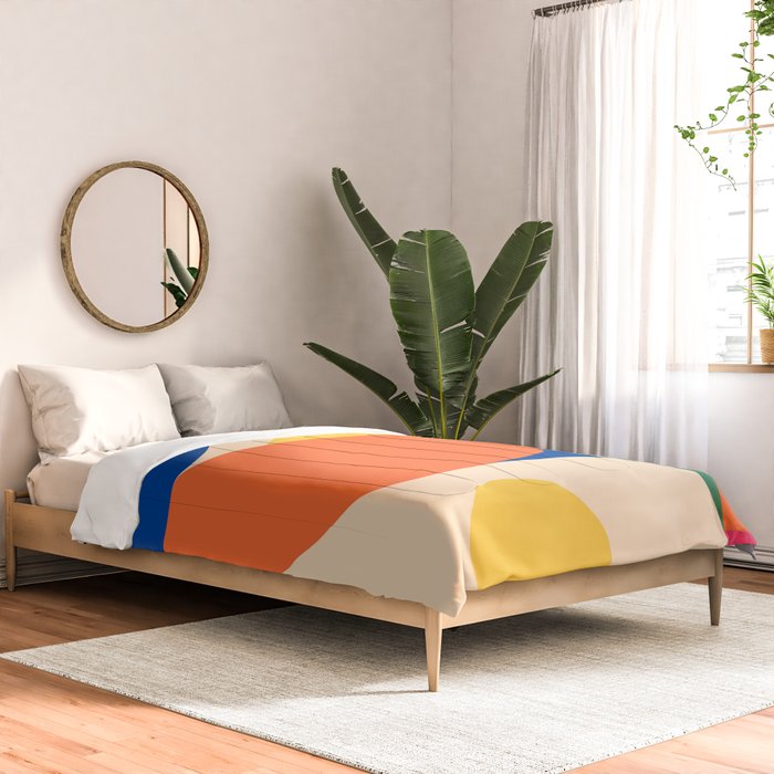 Geometric Shapes 225 Comforter Gallery Image 2