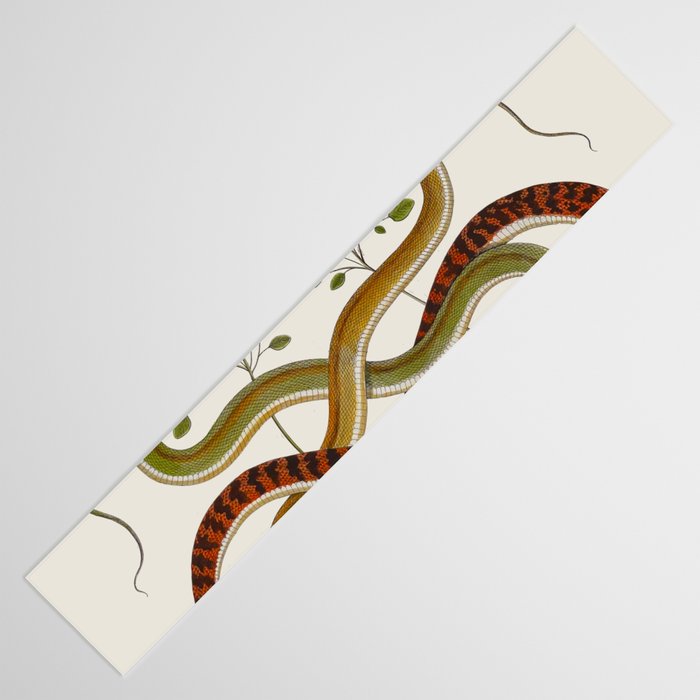 Snakes by Albertus Seba Table Runner Gallery Image 3
