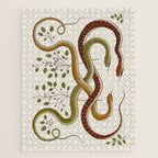 Snakes by Albertus Seba Jigsaw Puzzle Gallery Image 1