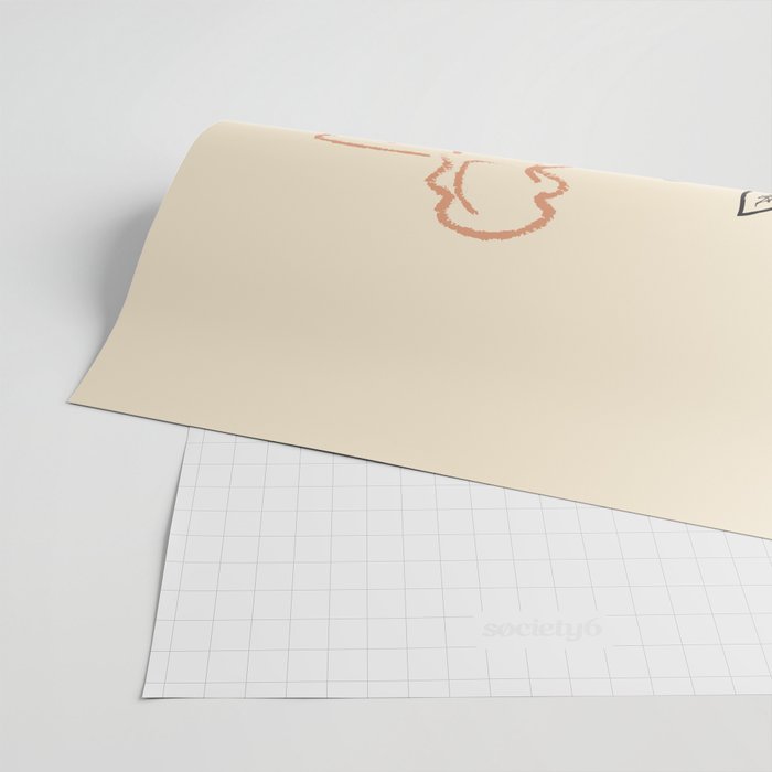 Nude Line Wrapping Paper Gallery Image 2