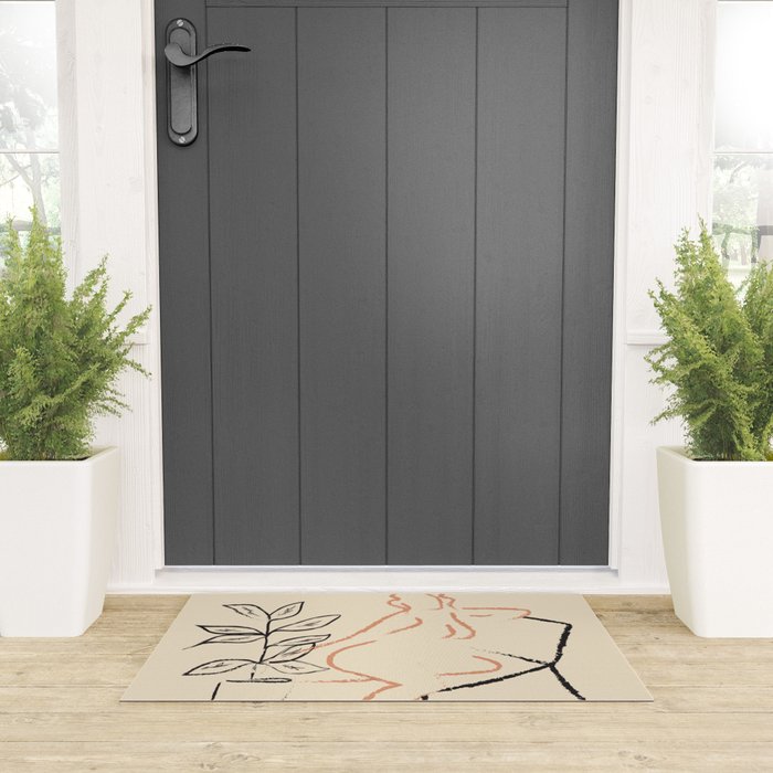 Nude Line Welcome Mat Gallery Image 3