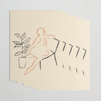 Nude Line Wrapping Paper Gallery Image 3