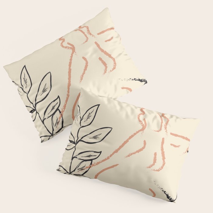 Nude Line Pillow Sham Gallery Image 3
