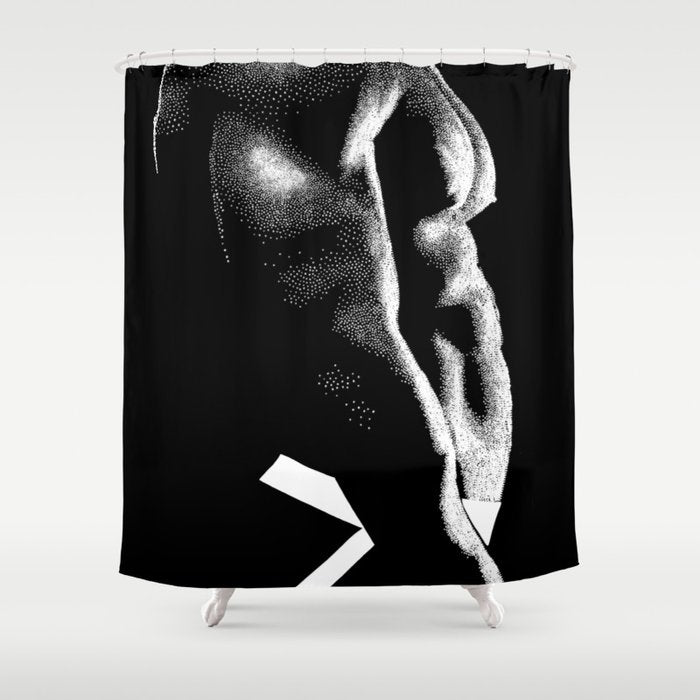 Jock - NOODDOOD Shower Curtain Gallery Image 1