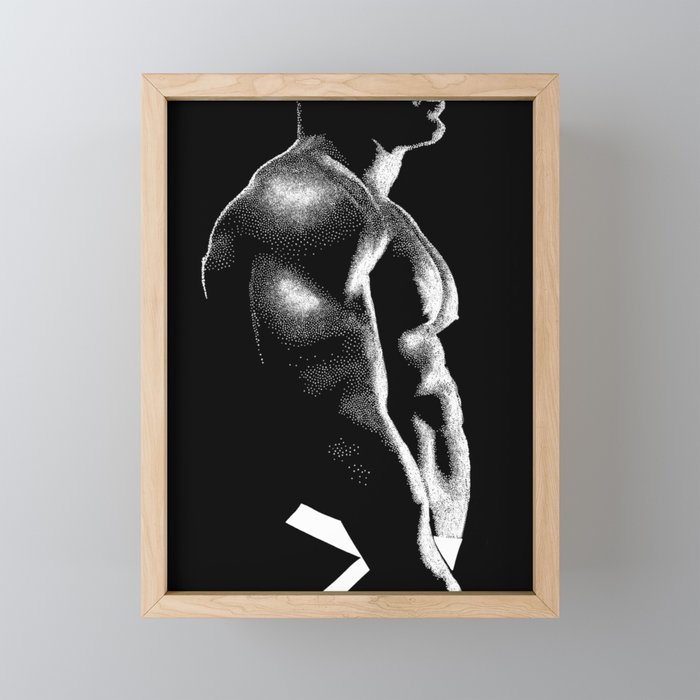Jock - NOODDOOD Mini Art Print Gallery Image 1