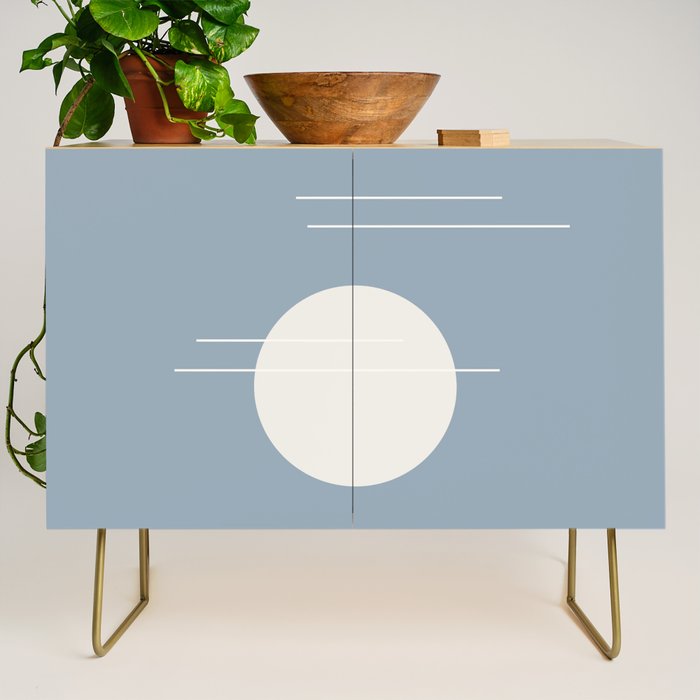 Minimal Sky Abstract XVI Credenza Gallery Image 1