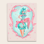 Candy Blue Ice Cream Pin Up Doll Notebook Gallery Image 4