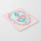 Candy Blue Ice Cream Pin Up Doll Notebook Gallery Image 3