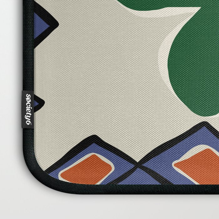 Petal plaid playtime II Laptop Sleeve Gallery Image 3