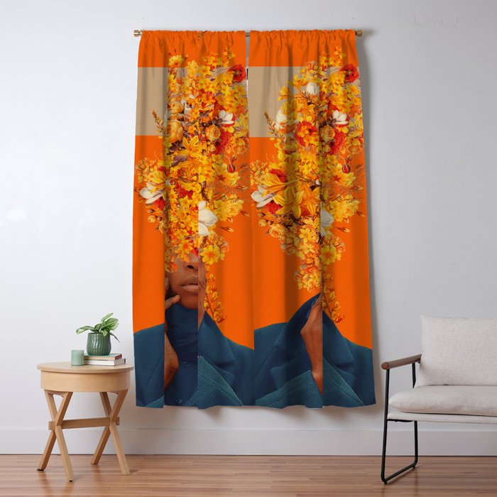 Blooming for You again and again Window Curtain Gallery Image 1