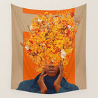 Blooming for You again and again Wall Tapestry Gallery Image 4