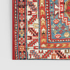 Kazak Southwest Caucasus Rug Print Poster Gallery Image 3