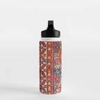 Kazak Southwest Caucasus Rug Print Water Bottle Gallery Image 3