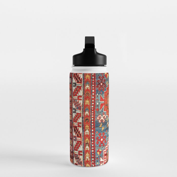 Kazak Southwest Caucasus Rug Print Water Bottle Gallery Image 3