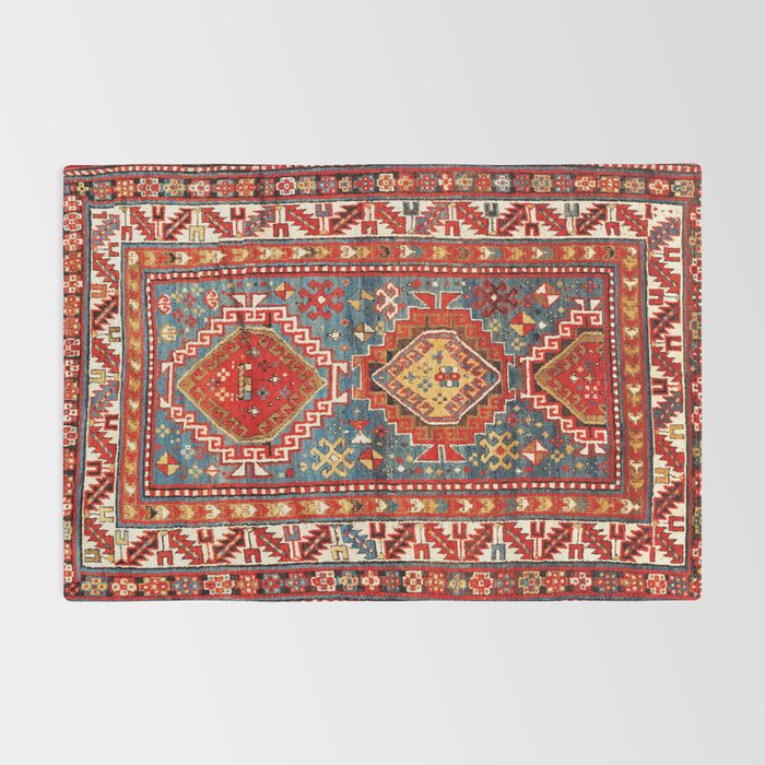 Kazak Southwest Caucasus Rug Print Rug Gallery Image 2