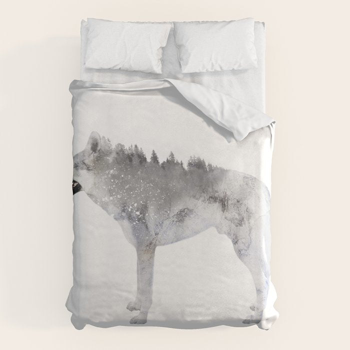 Winter Wolf Duvet Cover Gallery Image 1