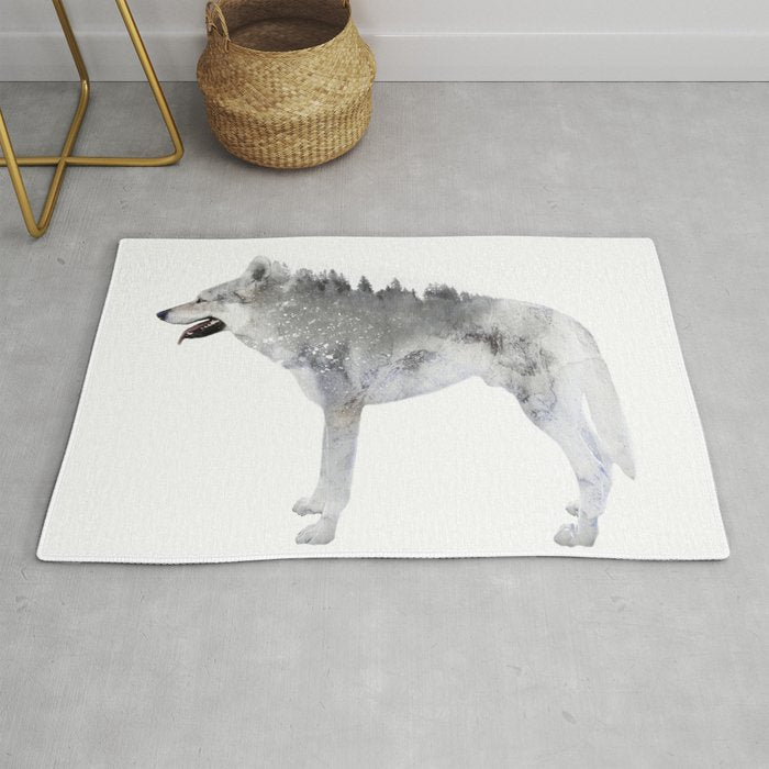 Winter Wolf Rug Gallery Image 1