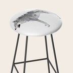 Winter Wolf Stool Gallery Image 2