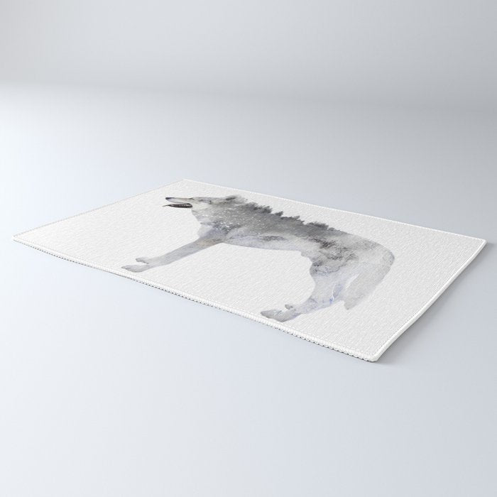 Winter Wolf Rug Gallery Image 3