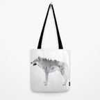 Winter Wolf Tote Bag Gallery Image 2