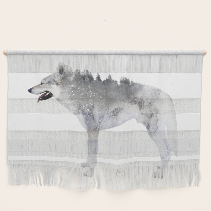 Winter Wolf Wall Hanging Gallery Image 1