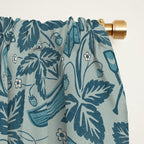 Summer Camping - blue Window Curtain Gallery Image 2