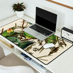 Carolina Parrot - John James Audubon's Birds of America Print Desk Mat Gallery Image 2