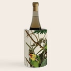 Carolina Parrot - John James Audubon's Birds of America Print Wine Chiller Gallery Image 2