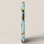 Tigers and tropical leaves. iPhone Case Gallery Image 2