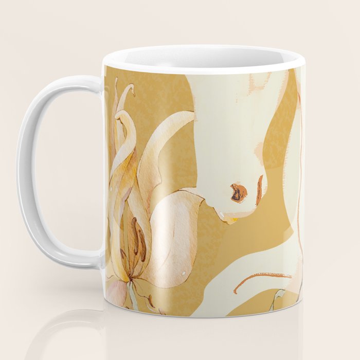 Minimal Abstract Art Horse Coffee Mug Gallery Image 3