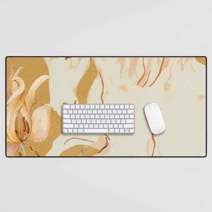 Minimal Abstract Art Horse Desk Mat Gallery Image 1