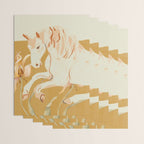 Minimal Abstract Art Horse Wrapping Paper Gallery Image 3