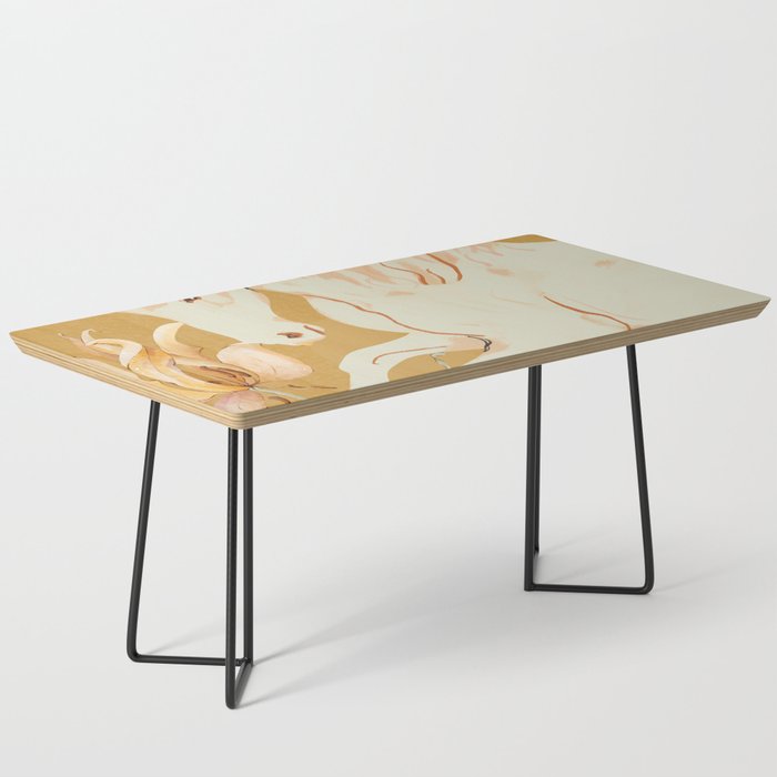 Minimal Abstract Art Horse Coffee Table Gallery Image 1