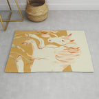 Minimal Abstract Art Horse Rug Gallery Image 1