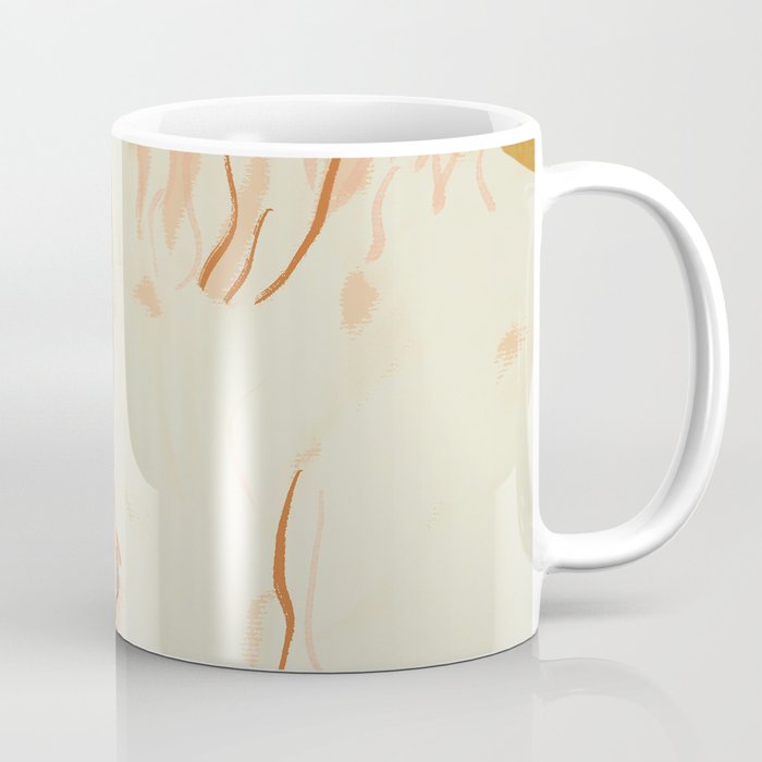 Minimal Abstract Art Horse Coffee Mug Gallery Image 1