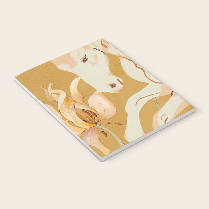 Minimal Abstract Art Horse Notebook Gallery Image 3