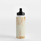 Minimal Abstract Art Horse Water Bottle Gallery Image 2